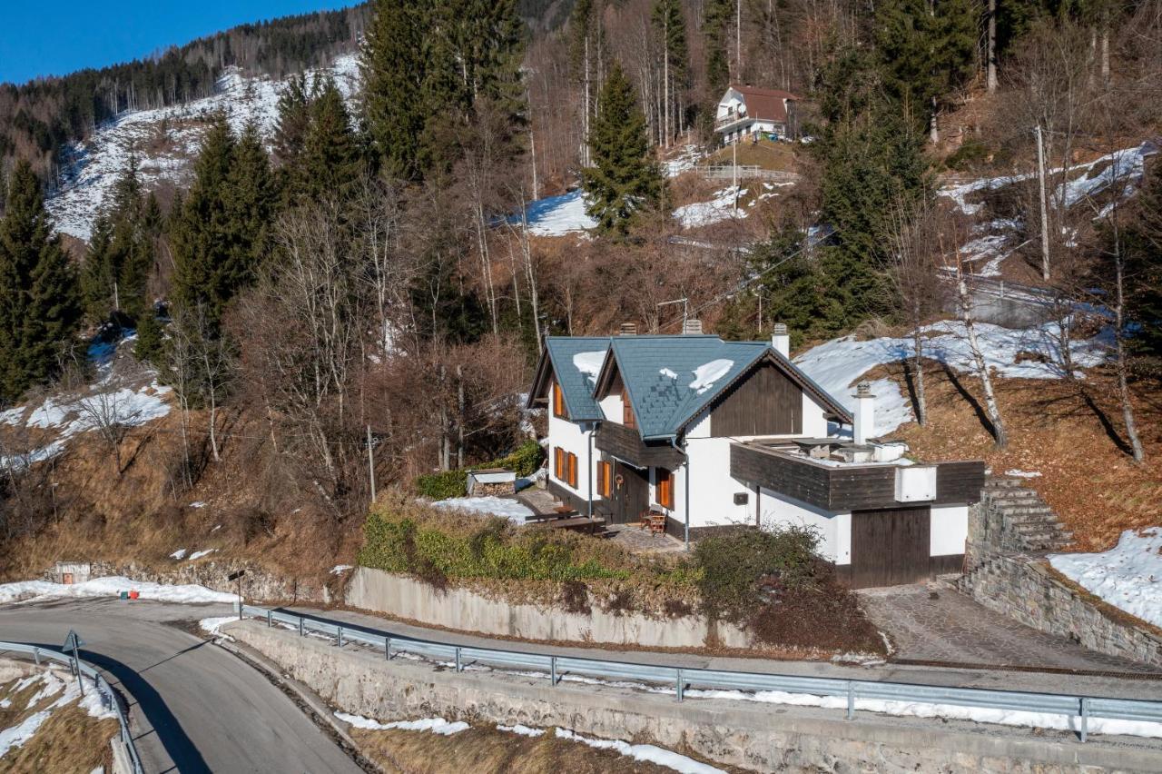 Panoramic House Carnia - Mountain View Apt With Parking And Terraces Villa Ligosullo Esterno foto