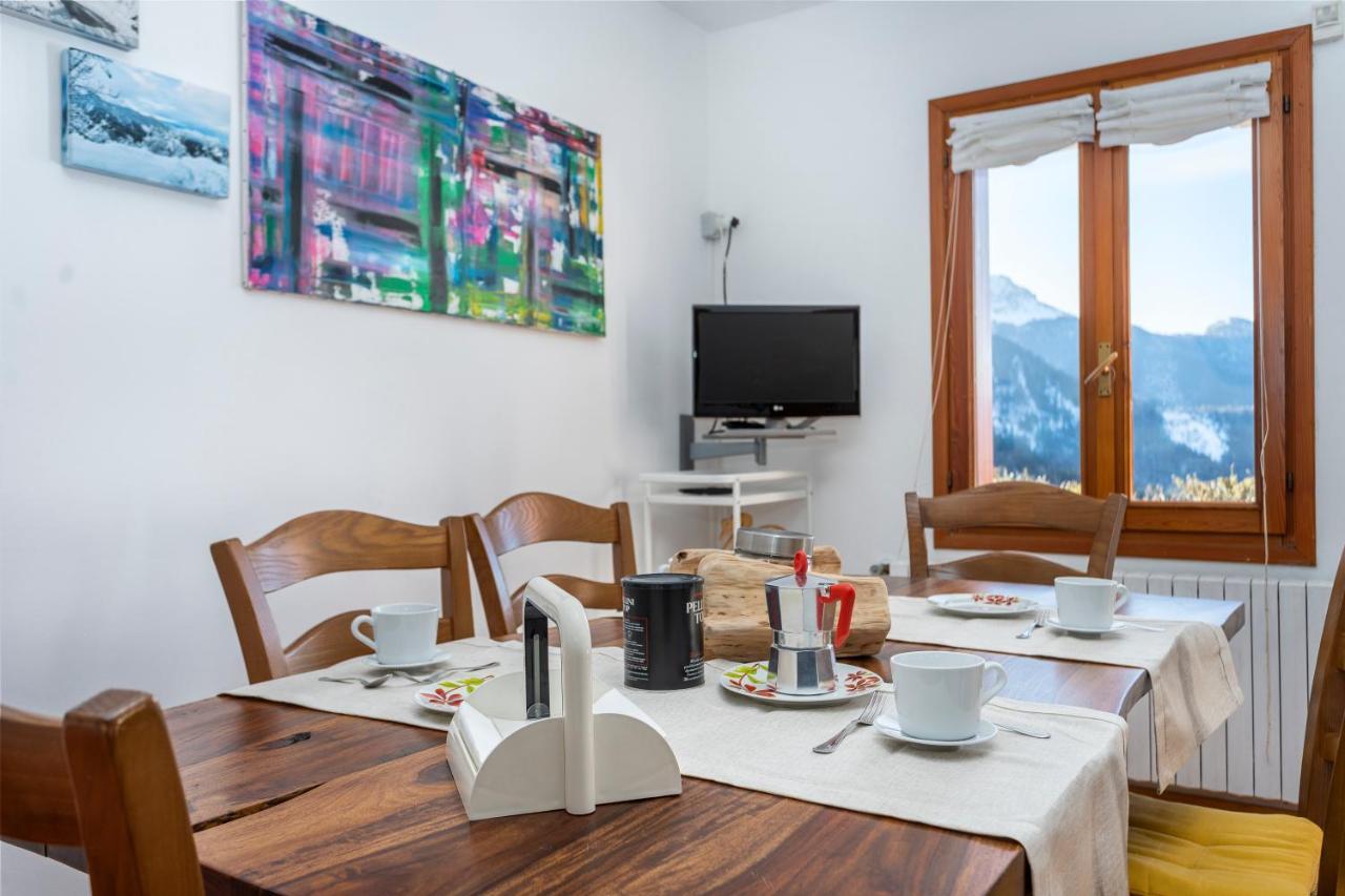 Panoramic House Carnia - Mountain View Apt With Parking And Terraces Villa Ligosullo Esterno foto